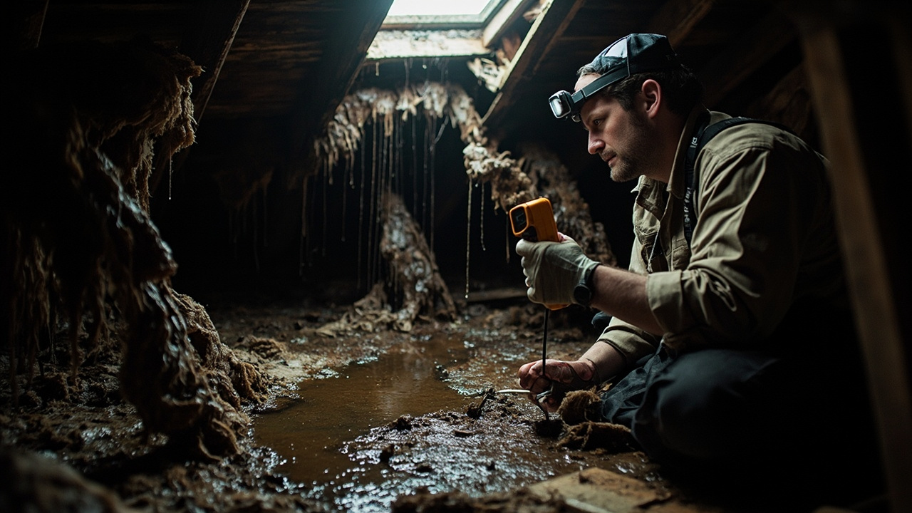 Our Three-Phase Attic Water Extraction and Structural Drying Method