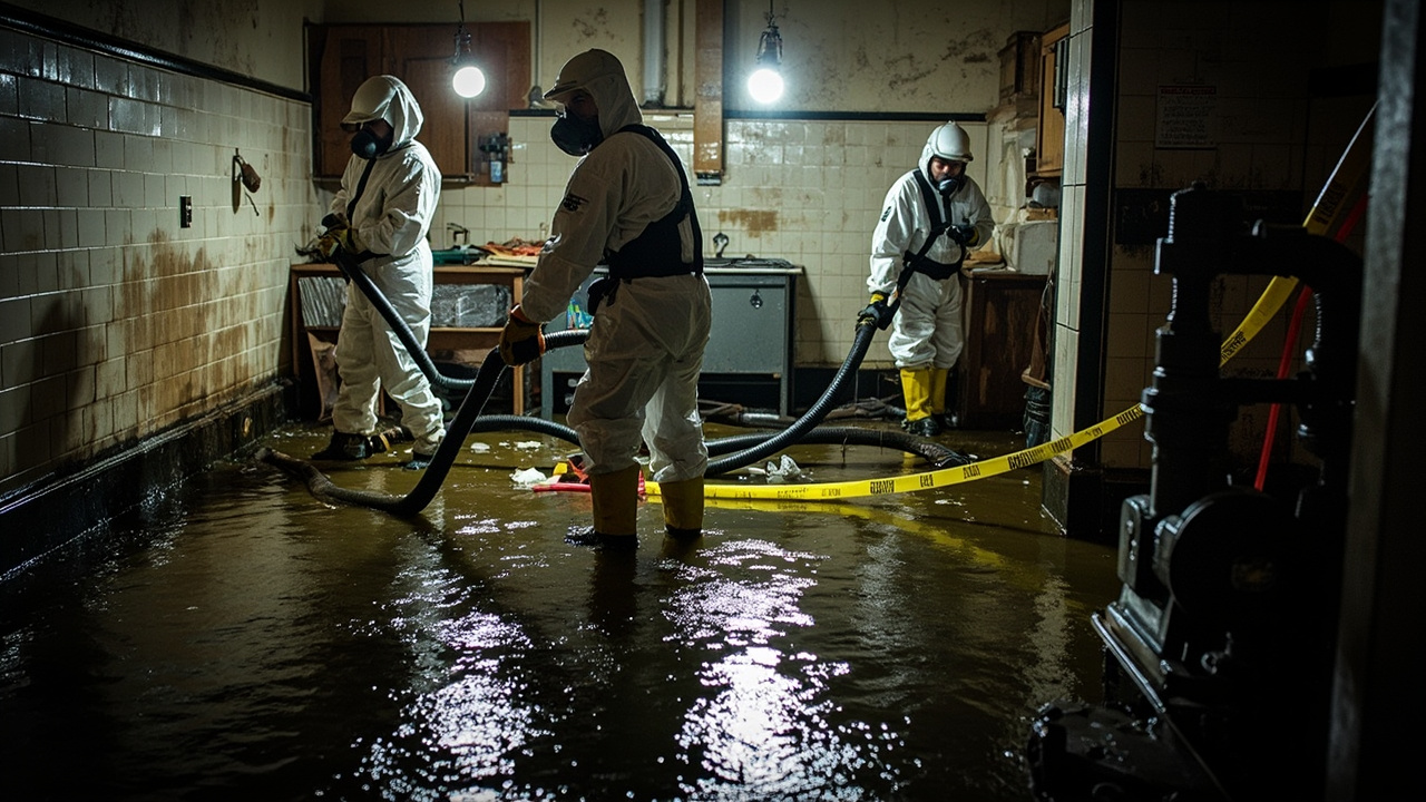 Our Industrial-Grade Commercial Sewage Remediation Process