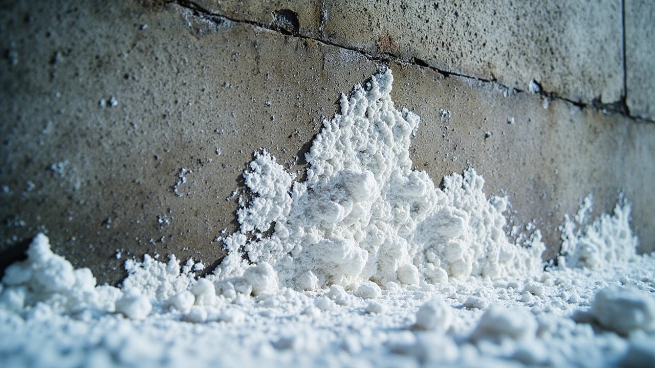 Efflorescence on Concrete in Minneapolis | Expert Diagnosis and Permanent Moisture Solutions
