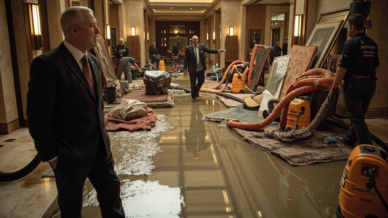 Our Commercial-Grade Water Extraction and Structural Drying Methodology