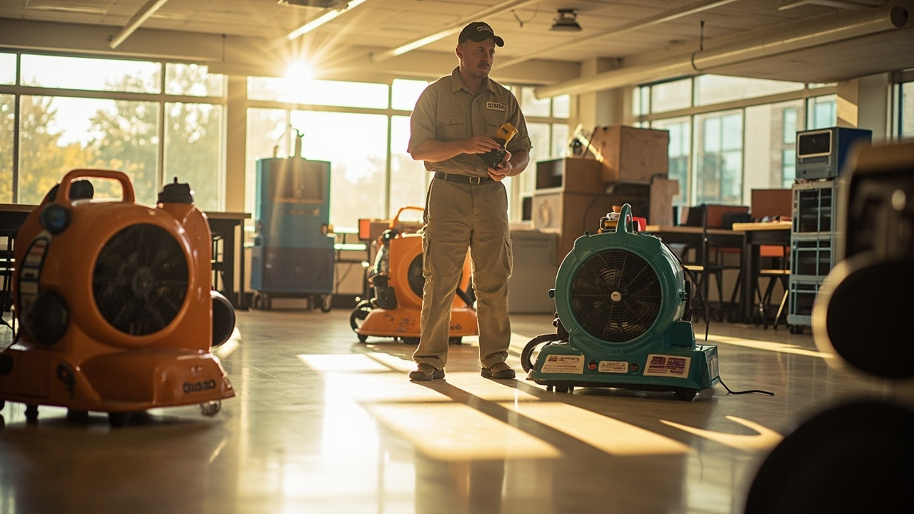 Our Commercial-Grade Restoration Methodology for Educational Facilities