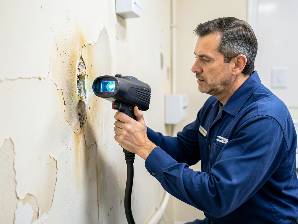 Dealing with water damage from a burst washing mac