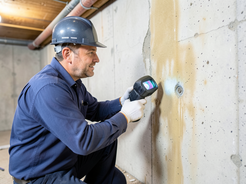 The connection between basement moisture and seaso